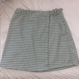 Brandy Melville Mini Wrap Skirt